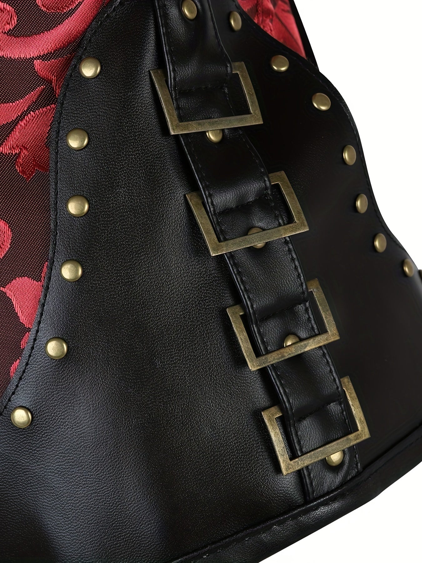 PRETASIE Jacquard Halter Strapless Corset Tummy Control Lace Up Push Up Body Shaper Lingerie Shapewear