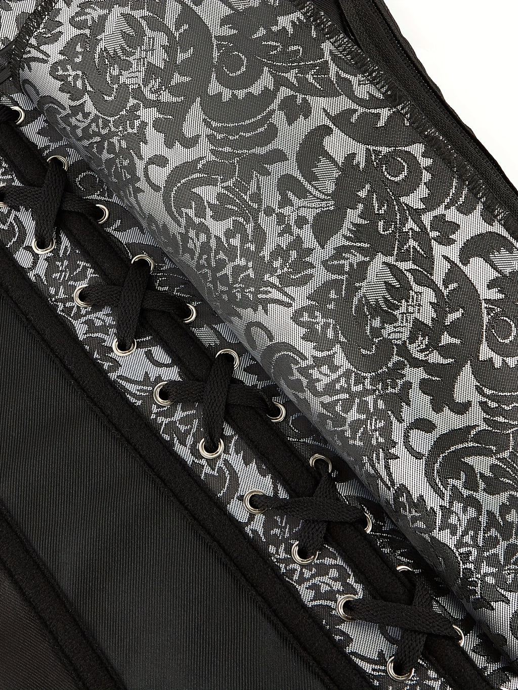 PRETASIE Gothic Strapless Neck Corset with 11 Steel Bones And Side Zipper a Fitted Court Shapewear for Halloween Punk Style