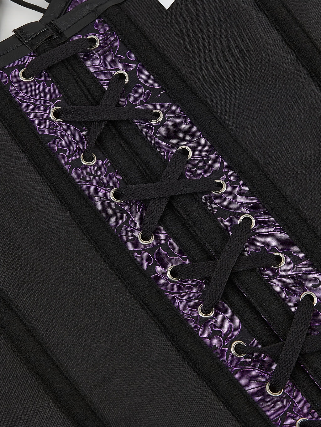 PRETASIE Gothic Strapless Neck Corset with 11 Steel Bones And Side Zipper a Fitted Court Shapewear for Halloween Punk Style