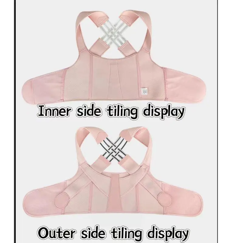 PRETASIE Adjustable Posture Corrector Back Brace Shoulder Straightener with Shoulder Support for Back Pain Relief for Men and Women Belts